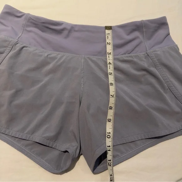 Lululemon Run Times Shorts II *4" Speed Up Size 8 Berry Mist Running Exercise - Picture 7 of 14
